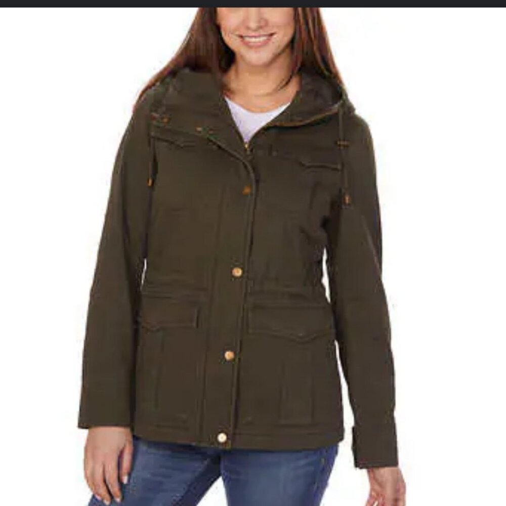 LUCKY BRAND Women’s Green Anorak Jacket Size L